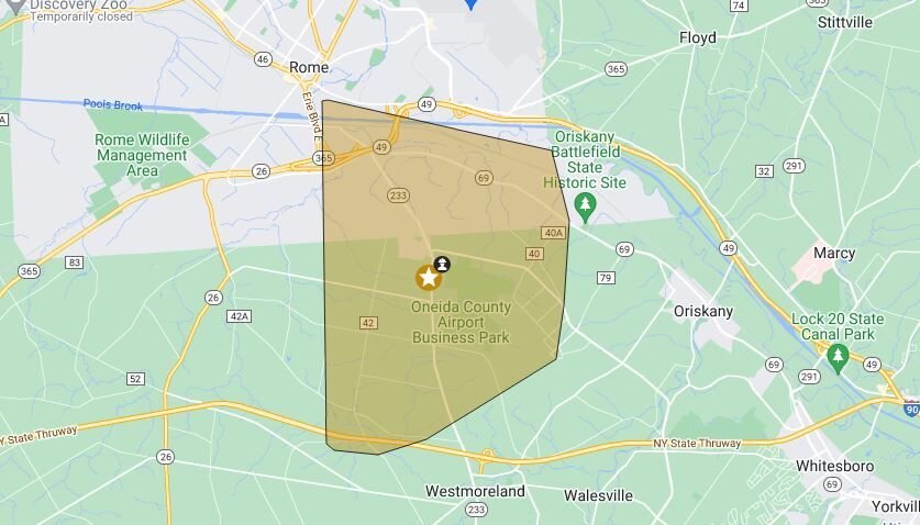 Power outage in Rome